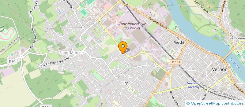 localisation de l'entreprise MAISON DU HAUT MERCIER à SAINT-MARCEL
