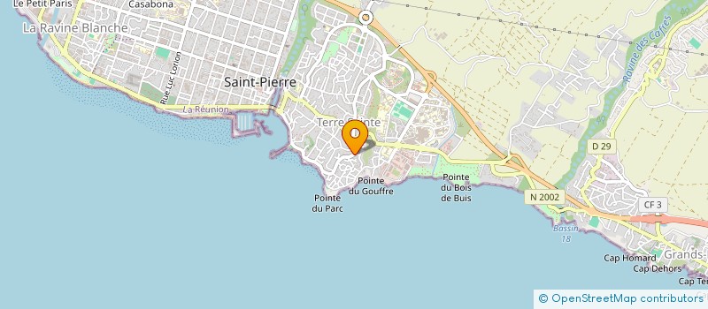 localisation de l'entreprise MAISON DU JAPON DE L'OCEAN INDIEN (MJOI)  SAINT-PIERRE