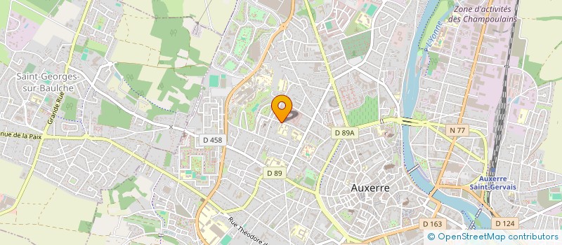 localisation de l'entreprise MAISON DU JEU à AUXERRE