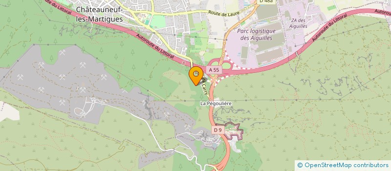 localisation de l'entreprise MAISON DU MARAICHER à CHATEAUNEUF-LES-MARTIGUES