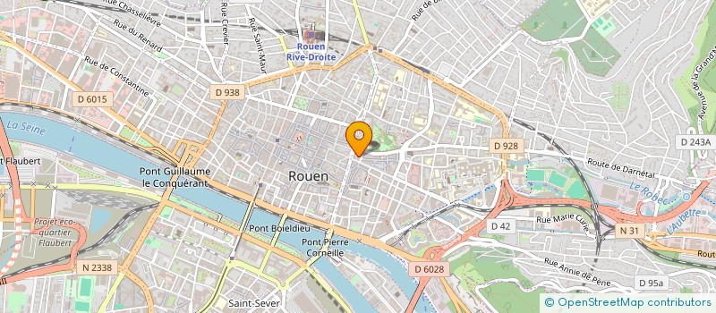 localisation de l'entreprise MAISON DU MAROC SARL  ROUEN