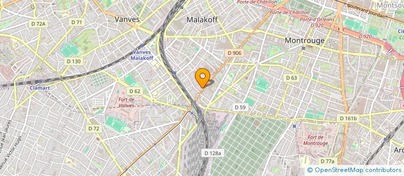 localisation de l'entreprise MAISON DU MEUBLE à MALAKOFF