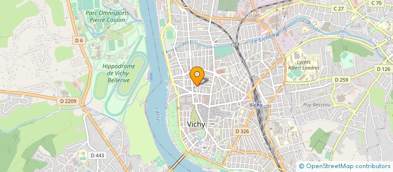 localisation de l'entreprise MAISON DU MISSIONNAIRE MAISON RETRAITE à VICHY