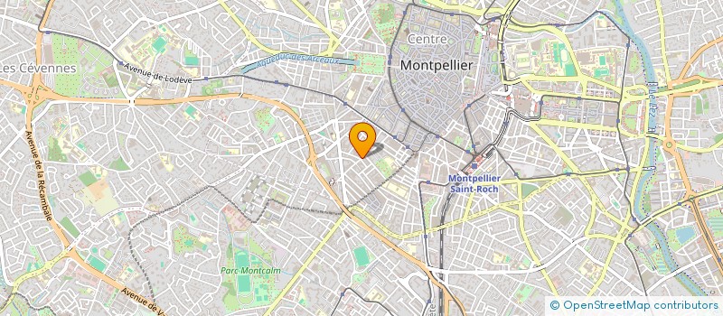localisation de l'entreprise MAISON DU NEGOCE SARL à MONTPELLIER