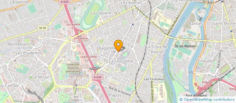 localisation de l'entreprise MAISON DU PAIN à TOULOUSE