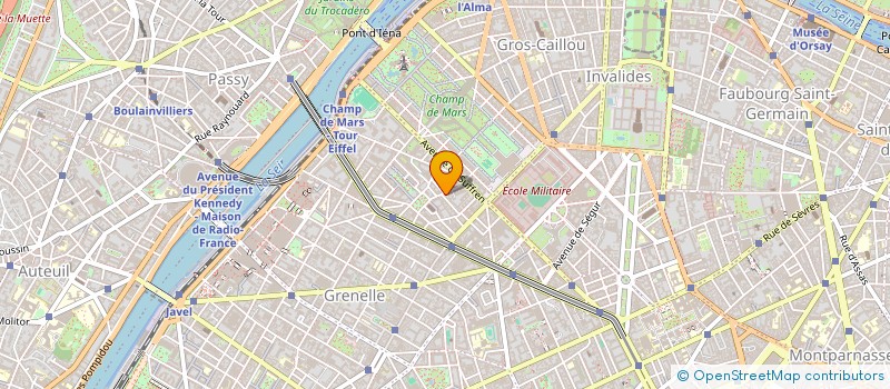 localisation de l'entreprise MAISON DU PAIN DUPLEIX  PARIS