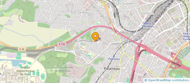 localisation de l'entreprise MAISON DU PARTENARIAT à PALAISEAU