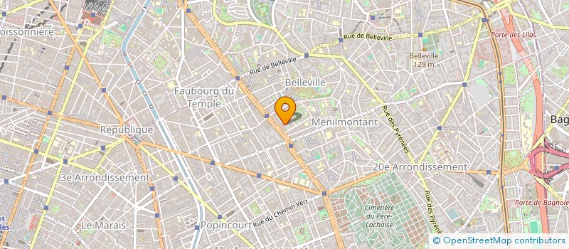 localisation de l'entreprise MAISON DU PIFE  PARIS