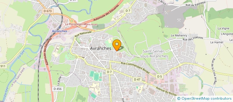 localisation de l'entreprise MAISON DU SAINT-COEUR DE MARIE à AVRANCHES