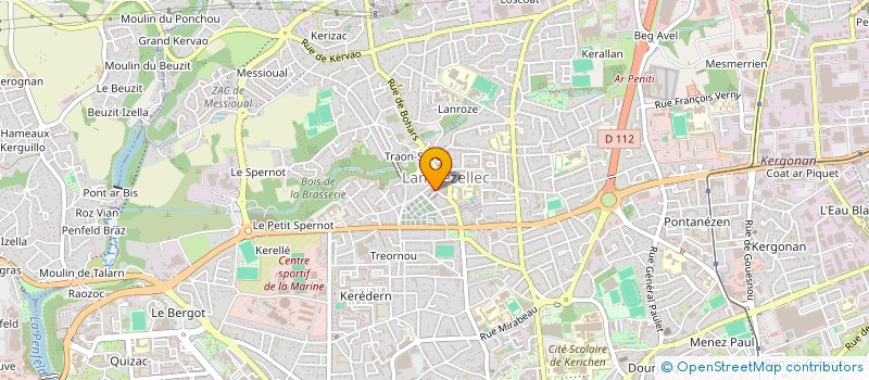 localisation de l'entreprise MAISON DU THEATRE à BREST