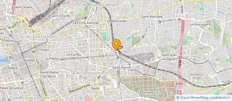 localisation de l'entreprise MAISON DU VELO MARSEILLE BLANCARDE à MARSEILLE