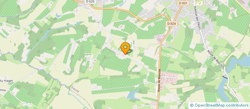 localisation de l'entreprise MAISON DU VIGNOBLE GASCOGNE ARMAGNAC  EAUZE