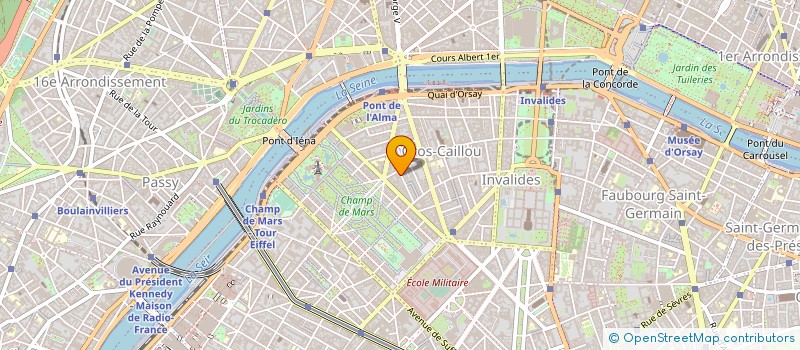 localisation de l'entreprise MAISON DUBERNET à PARIS