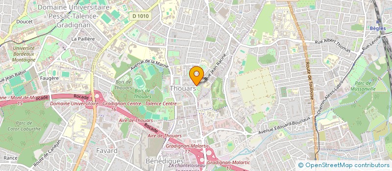 localisation de l'entreprise MAISON DUBOIS à LIMOGES