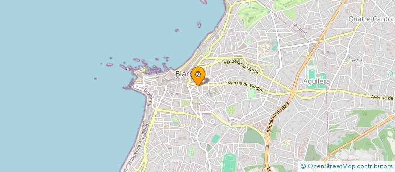 localisation de l'entreprise MAISON DUBRANA à BIARRITZ