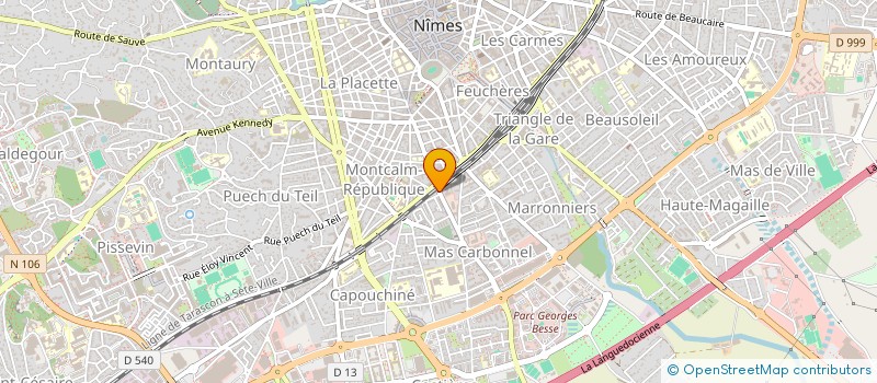 localisation de l'entreprise MAISON DUCROT-LIGNON  NIMES