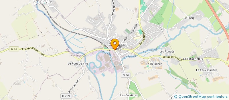 localisation de l'entreprise MAISON DUDOUIT  CONDE-SUR-VIRE