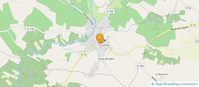 localisation de l'entreprise MAISON DUPONT à NERCILLAC