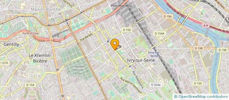 localisation de l'entreprise MAISON DUREAU à IVRY-SUR-SEINE
