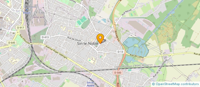 localisation de l'entreprise MAISON ECO CONFORT  FLERS-EN-ESCREBIEUX