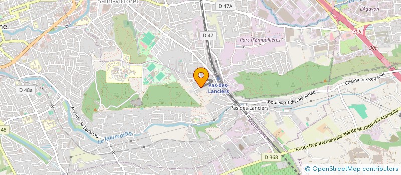 localisation de l'entreprise MAISON EHRBER  MARIGNANE