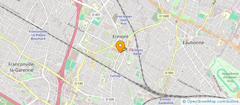 localisation de l'entreprise MAISON EL AAHAD à ERMONT