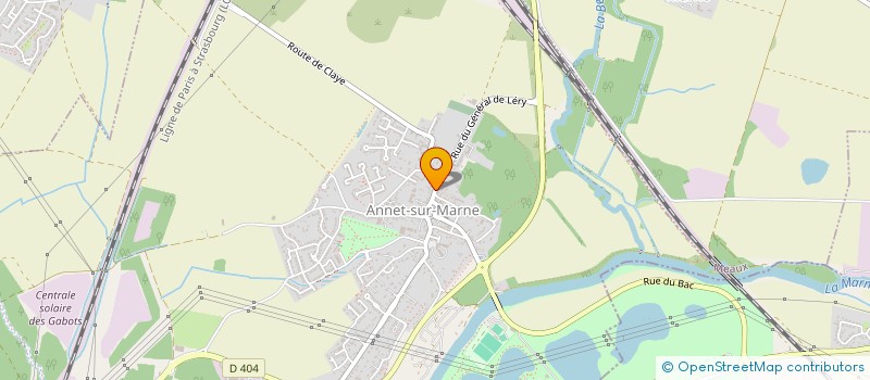 localisation de l'entreprise MAISON ELISEN  ANNET-SUR-MARNE