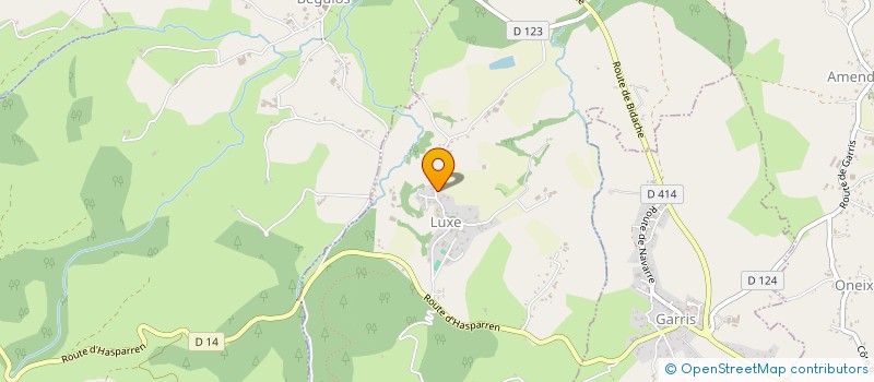 localisation de l'entreprise MAISON ELIZONDOA  MASPARRAUTE