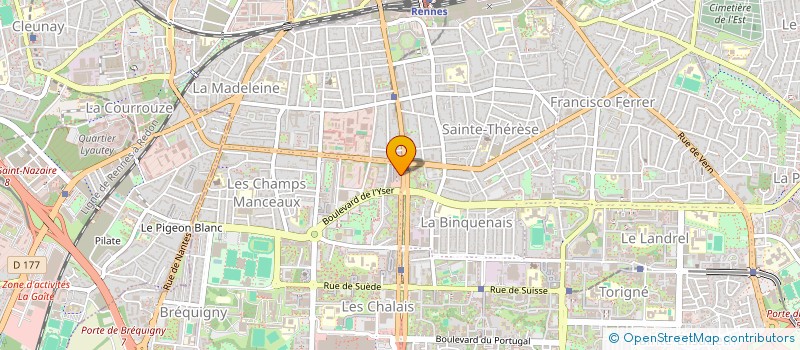 localisation de l'entreprise MAISON EMPLOI INSERTION FORMATION PROFESSIONNELLE BASSIN EMPLOI RENNES  RENNES