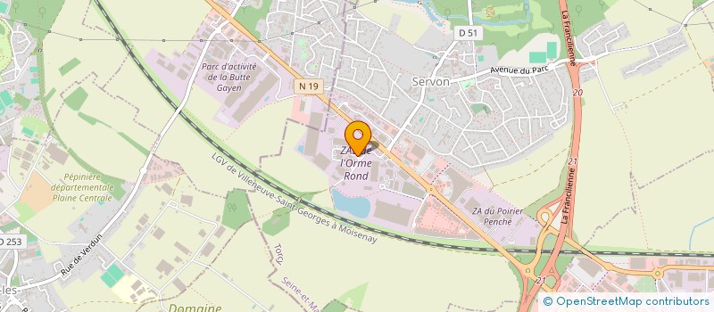localisation de l'entreprise MAISON EN LIGNE à SERVON