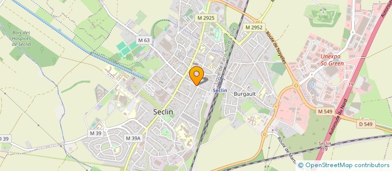 localisation de l'entreprise MAISON EN VILLE  SECLIN