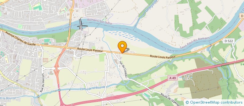 localisation de l'entreprise MAISON. ENERGIE. NORD. DROME. ARDECHE  CHATUZANGE-LE-GOUBET