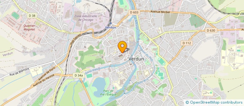 localisation de l'entreprise MAISON EPISCOPALE à VERDUN