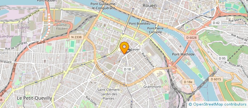 localisation de l'entreprise MAISON ESNAULT à ROUEN