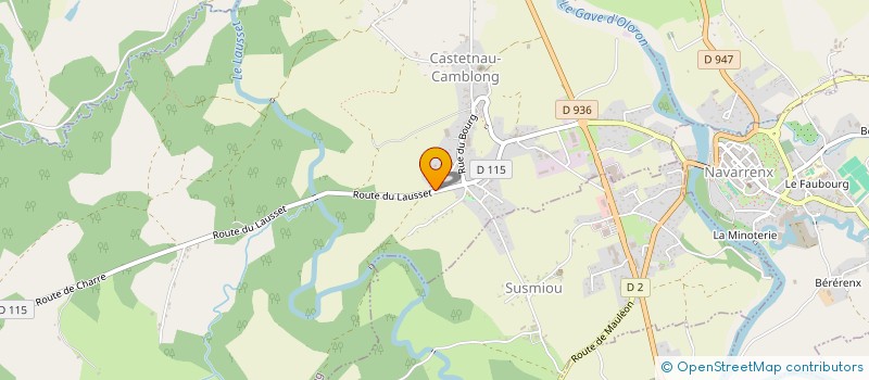 localisation de l'entreprise MAISON ESPALANUSSE  CASTETNAU-CAMBLONG