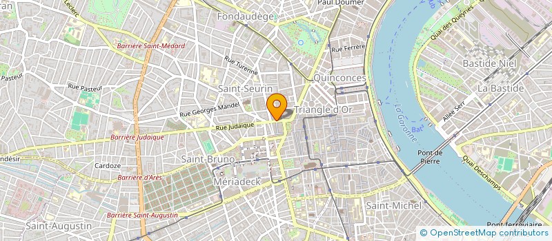 localisation de l'entreprise MAISON ESTADIEU  BORDEAUX