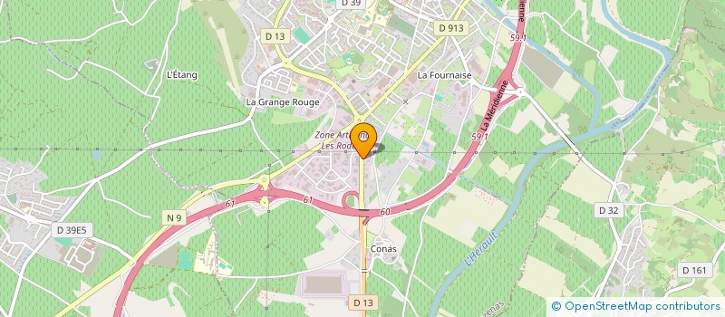 localisation de l'entreprise MAISON ESTHEPIL  PEZENAS