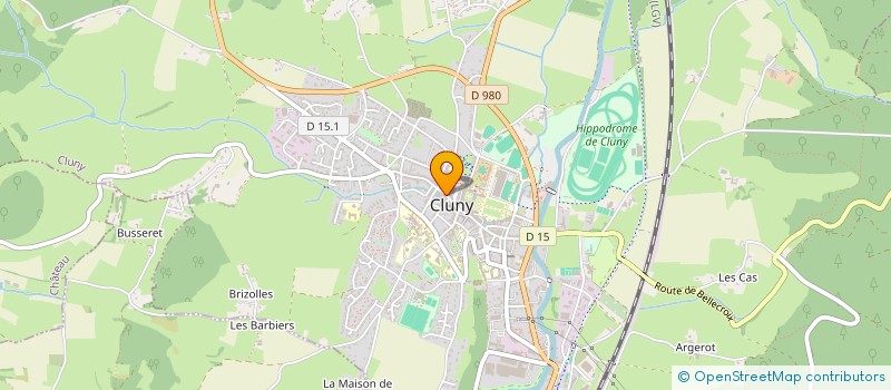 localisation de l'entreprise MAISON ET BIEN ETRE  CLUNY