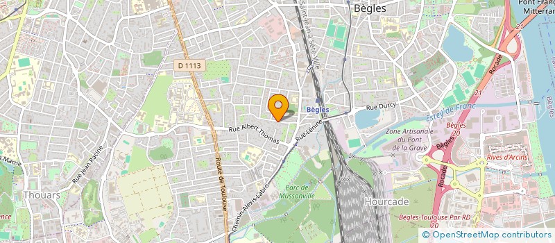 localisation de l'entreprise MAISON ET BOIS à BEGLES