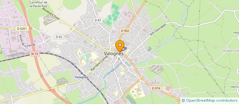 localisation de l'entreprise MAISON ET CONFORT à VALOGNES