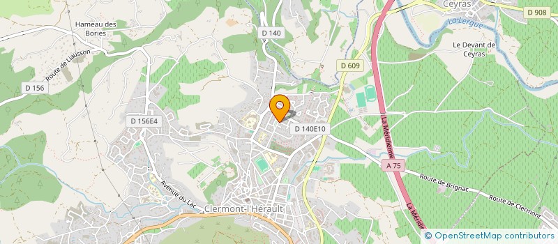 localisation de l'entreprise MAISON ET CONFORT à CLERMONT-L'HERAULT