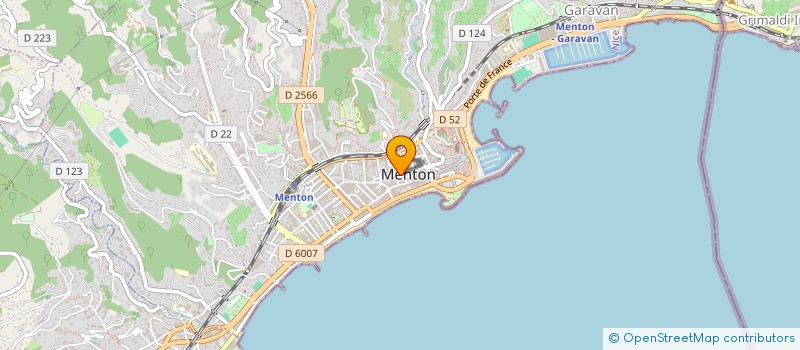 localisation de l'entreprise MAISON ET DECORATION MENTON à MENTON