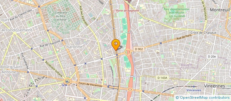 localisation de l'entreprise MAISON ET DKO  PARIS