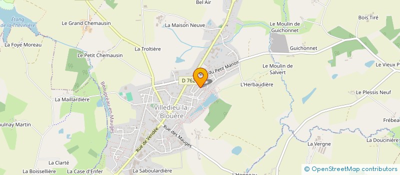 localisation de l'entreprise MAISON ET JARDIN SERVICES à BEAUPREAU-EN-MAUGES