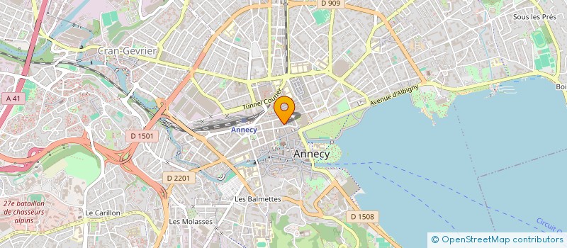localisation de l'entreprise MAISON ET SECURITE DEVELOPPEMENT à ANNECY