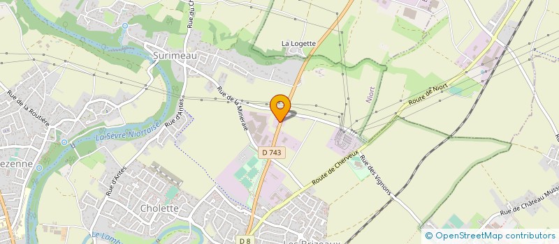 localisation de l'entreprise MAISON ET SERVICES NIORT à NIORT