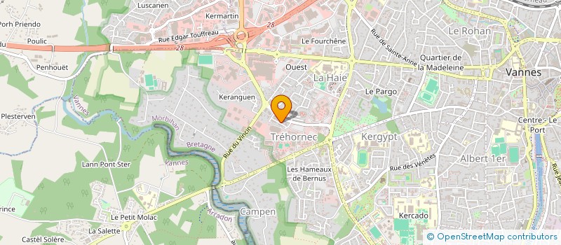 localisation de l'entreprise MAISON ETIK à VANNES