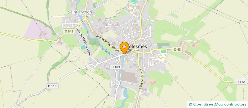 localisation de l'entreprise MAISON EUDONIE & CO  SOLESMES