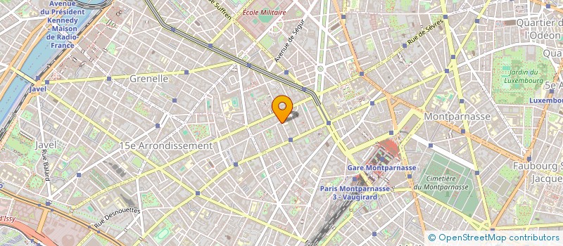 localisation de l'entreprise MAISON F.M.  PARIS