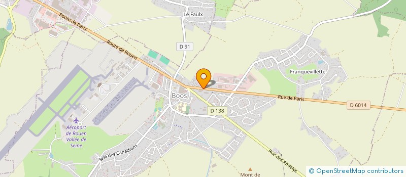 localisation de l'entreprise MAISON FABERT  BOOS